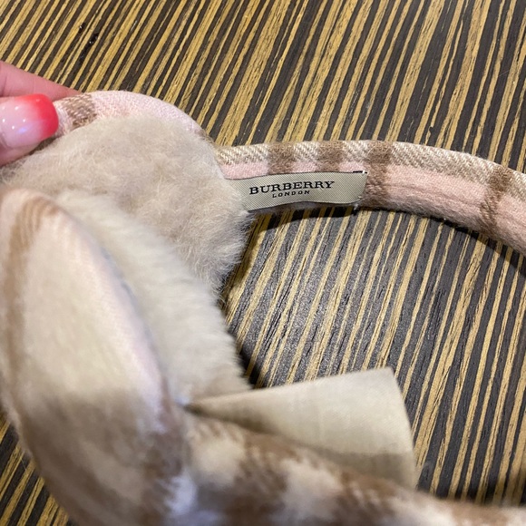Burberry vintage cashmere nova check earmuffs - Picture 6 of 11
